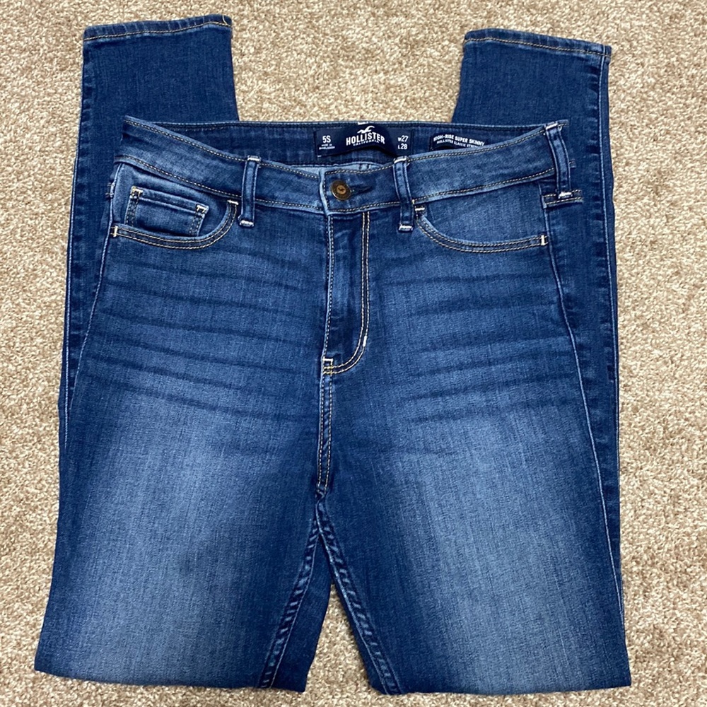 NWOT Hollister High Rise Super Skinny Jeans